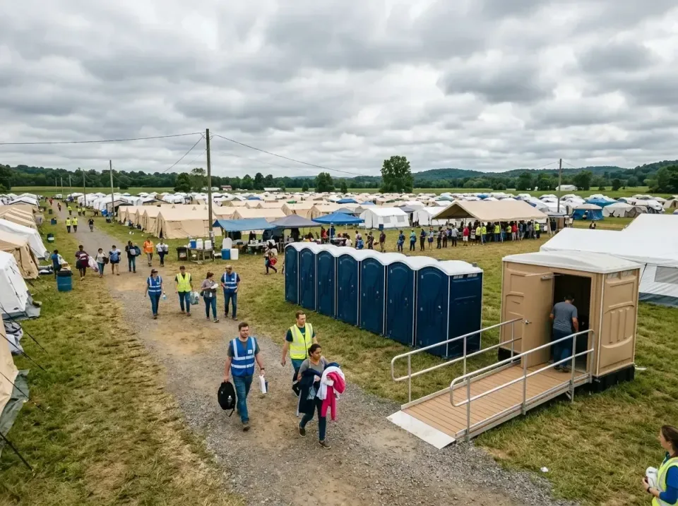 disaster-relief-camp-restrooms-010 — frequently asked questions, Dumpster & Portable Bathrooms Rental in Peru, IL